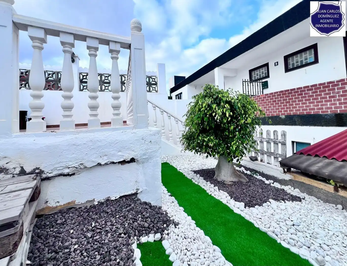 Vista exterior de Casa o chalet de alquiler en Telde con Terraza y Amueblado