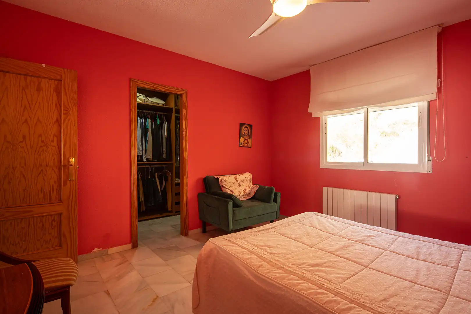Habitación de Casa adosada en venta en Cenes de la Vega con Aire acondicionado, Calefacción y Terraza