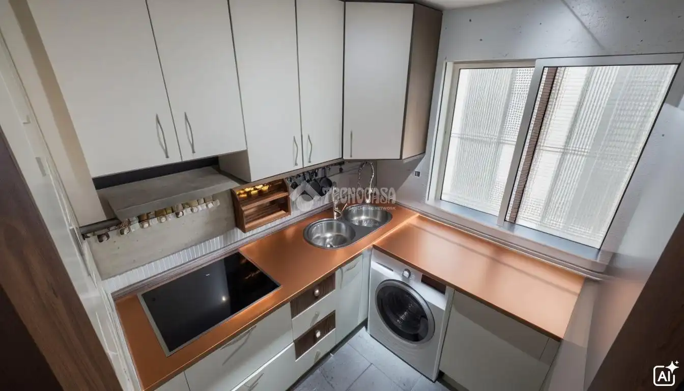 Küche von Wohnung zum Verkauf in Málaga