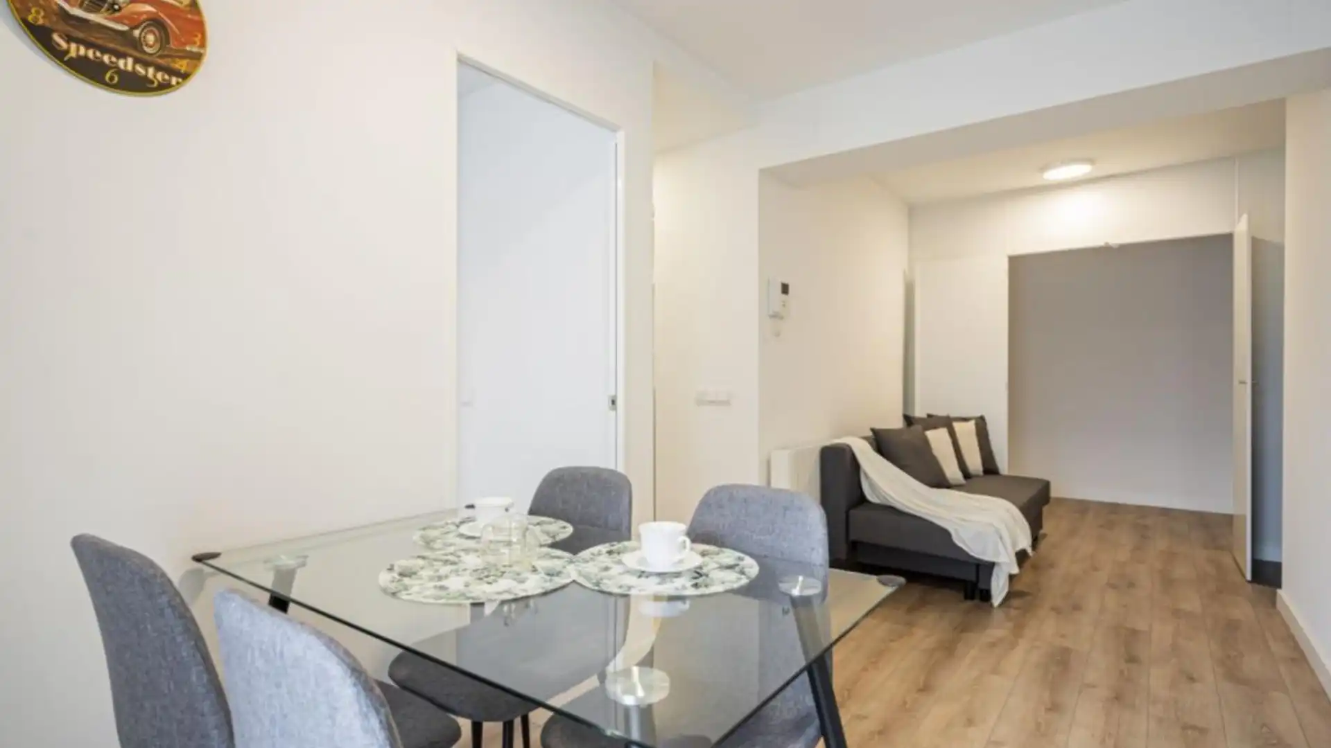 Living room of Apartments for rent in  Madrid Capital  with Heating, Furnished and Oven