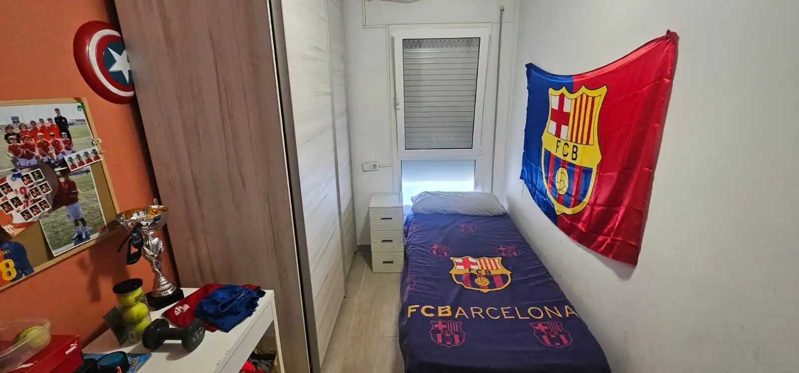 Bedroom of Flat for sale in Mataró  with Heating, Private garden and Balcony