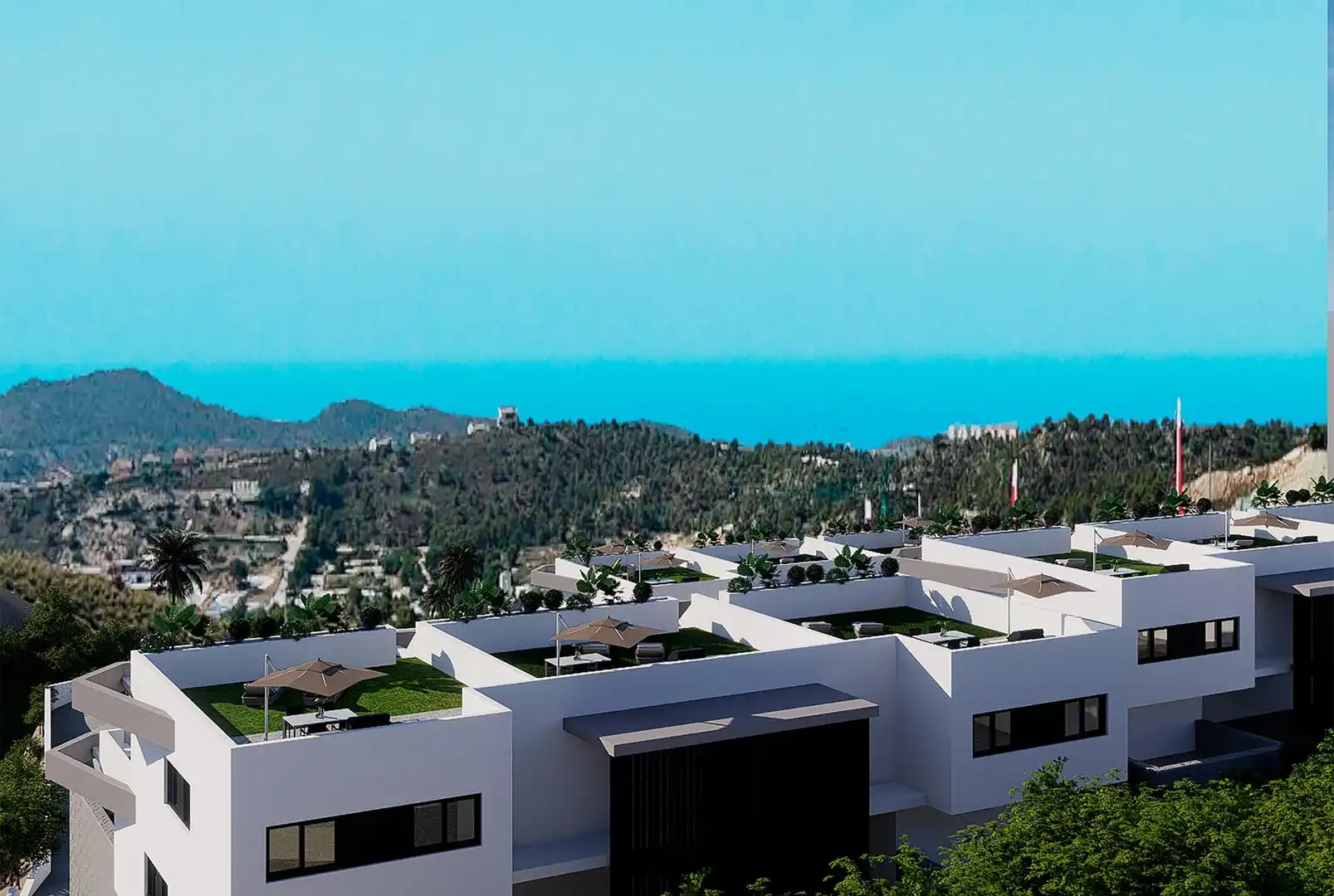 Bungalow con piscina in vendita a Balcón de Finestrat - Terra Marina, imagen 11