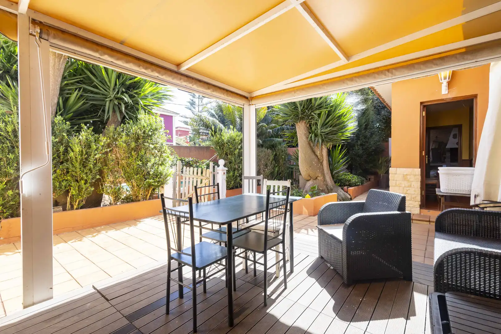 Terrace of Houses for sale in San Cristóbal de la Laguna  with Private garden, Terrace and Storage room