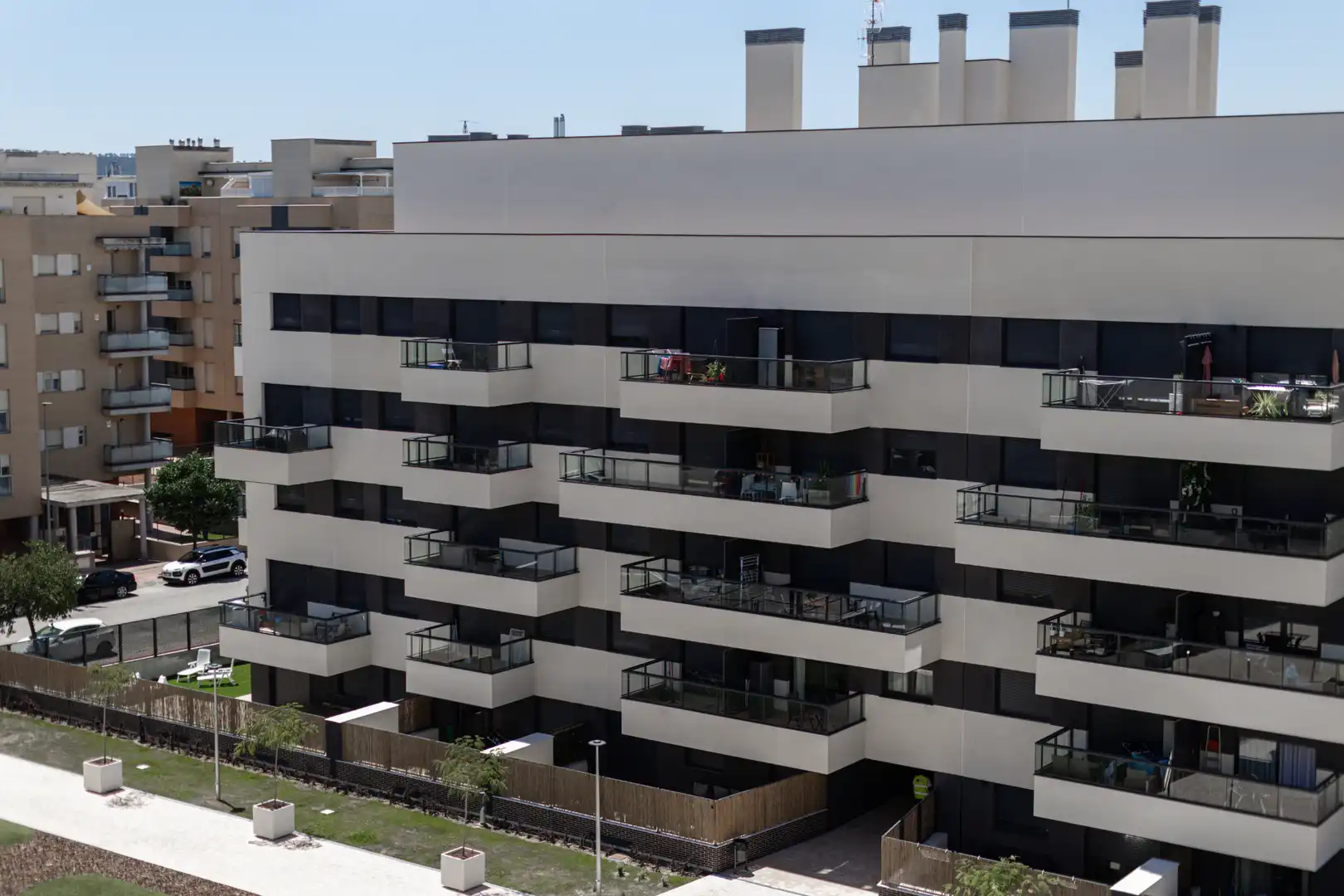 Vista exterior de Piso en venta en Alcalá de Henares con Aire acondicionado, Calefacción y Terraza