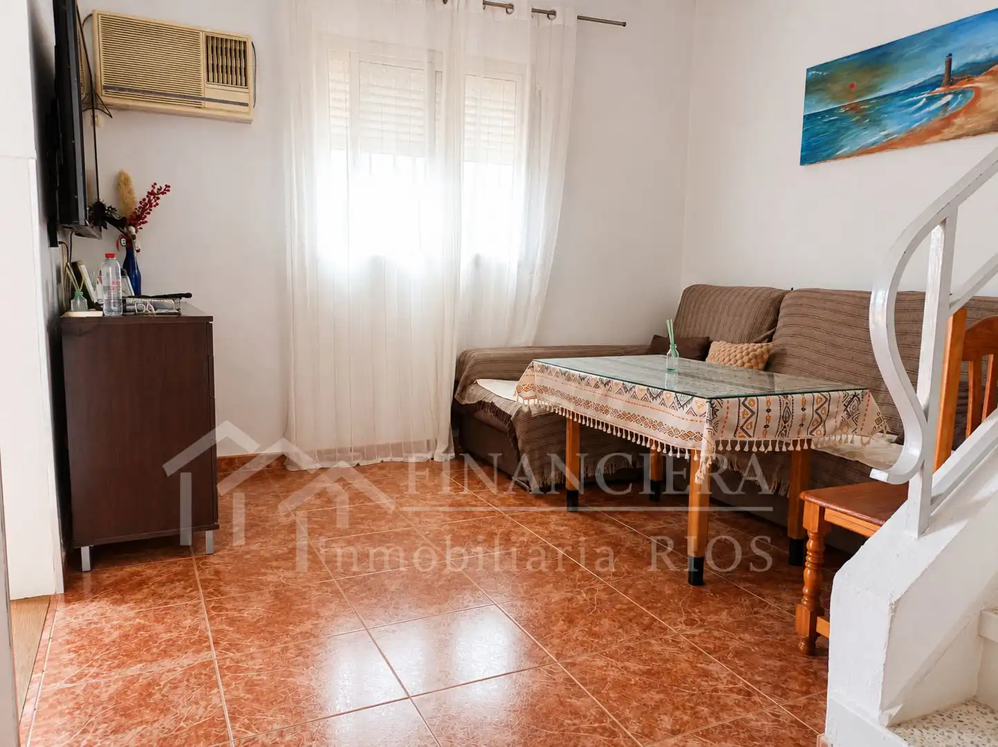 Sala d'estar de Casa o xalet en venda en Alcalá de Guadaira amb Aire condicionat