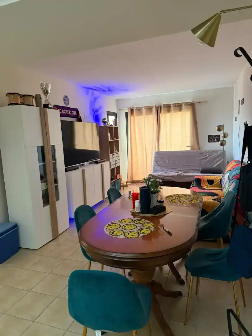 Sala d'estar de Àtic en venda en  Murcia Capital amb Aire condicionat, Piscina i Balcó