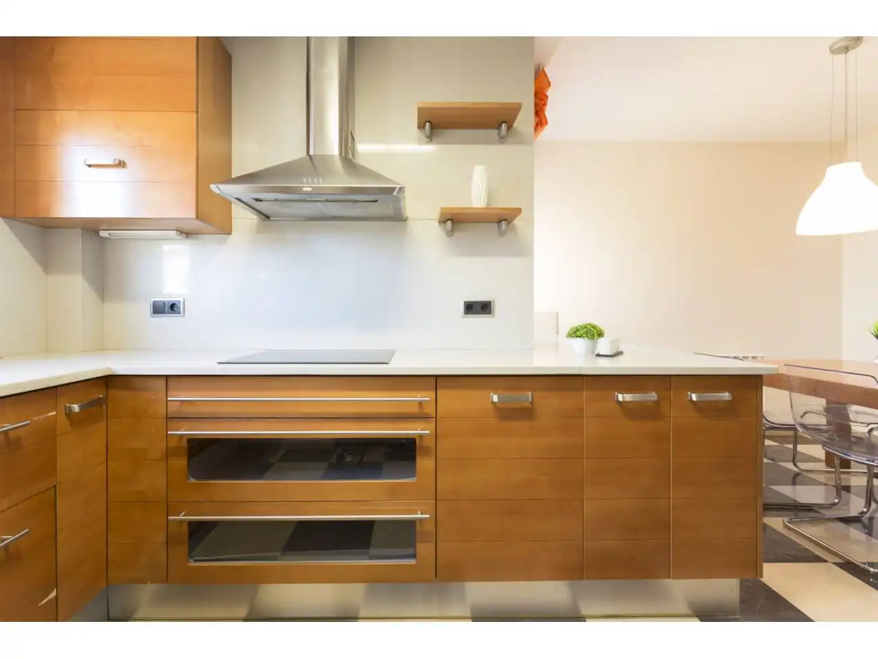 Cocina de Casa o chalet de alquiler en Quart con Aire acondicionado, Calefacción y Jardín privado