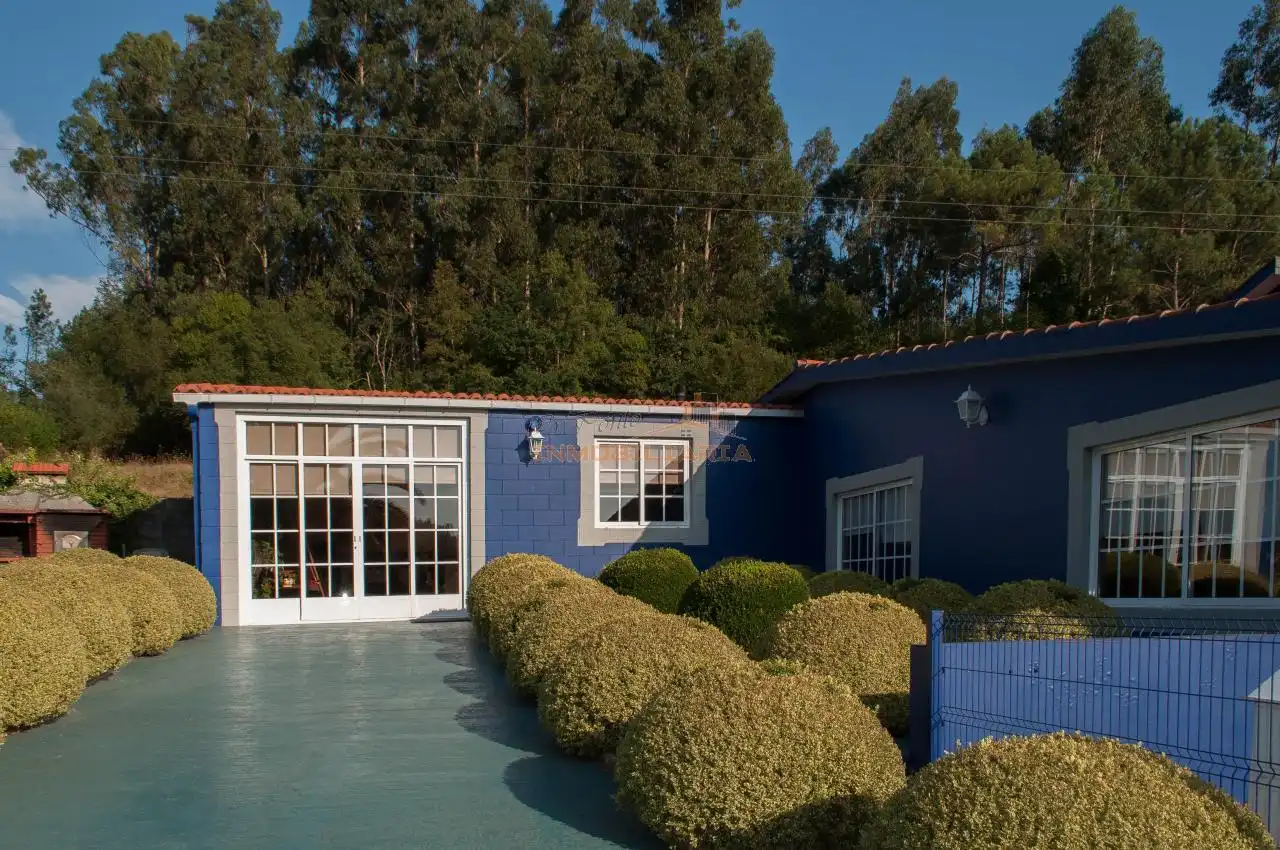 Vista exterior de Casa o chalet en venta en San Sadurniño con Calefacción, Jardín privado y Terraza