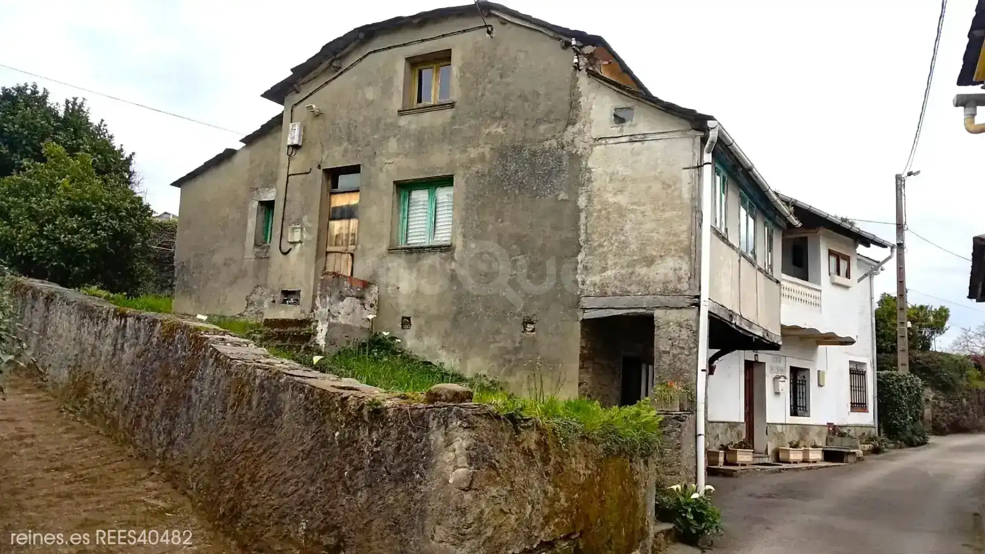 Vista exterior de Casa o chalet en venta en Coaña con Jardín privado
