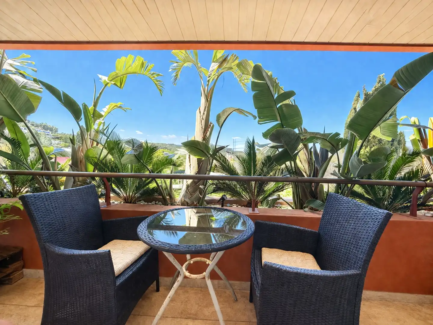 Terraza de Apartamento en venta en Santa Eulària des Riu con Aire acondicionado, Calefacción y Terraza