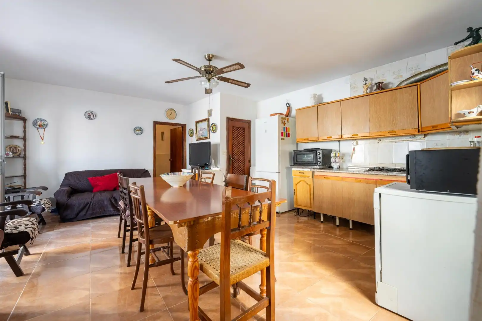 Kitchen of Duplexes for sale in Almería  with Air Conditioner