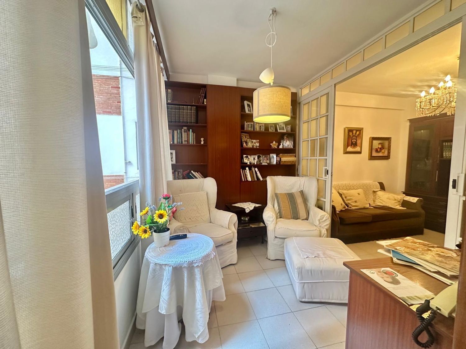 Sala d'estar de Pis en venda en Málaga Capital amb Terrassa