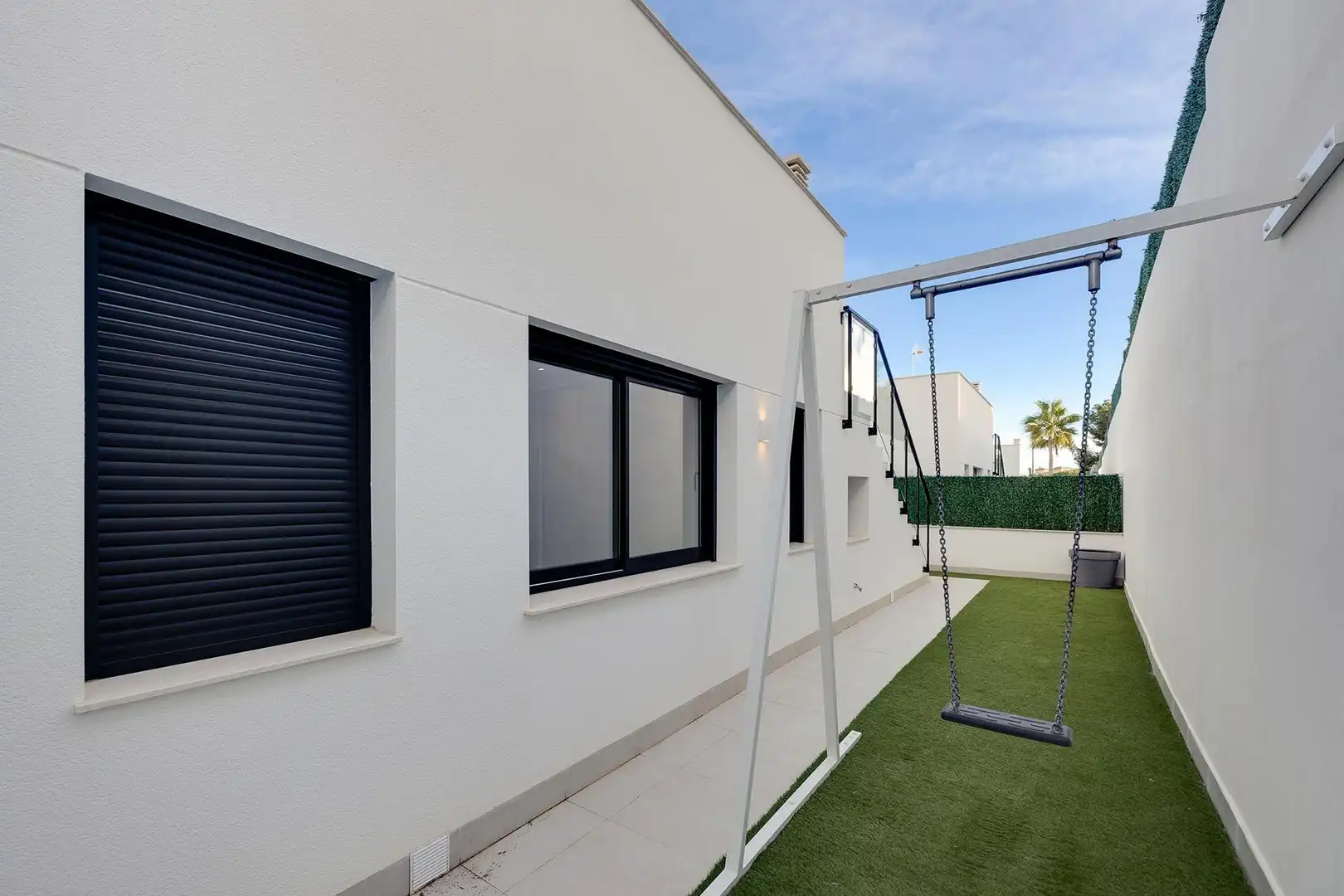 Terraza de Casa o chalet en venta en Pilar de la Horadada con Aire acondicionado, Calefacción y Jardín privado