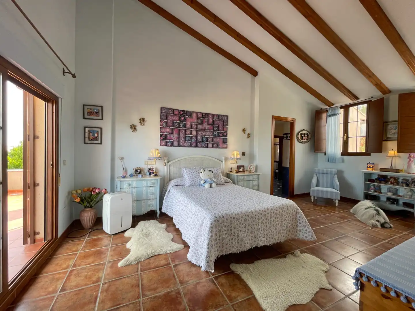 Dormitori de Casa o xalet en venda en Alhaurín de la Torre amb Aire condicionat, Calefacció i Jardí privat