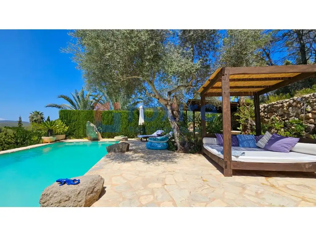 Jardí de Casa o xalet de lloguer en Sant Joan de Labritja amb Aire condicionat, Calefacció i Jardí privat