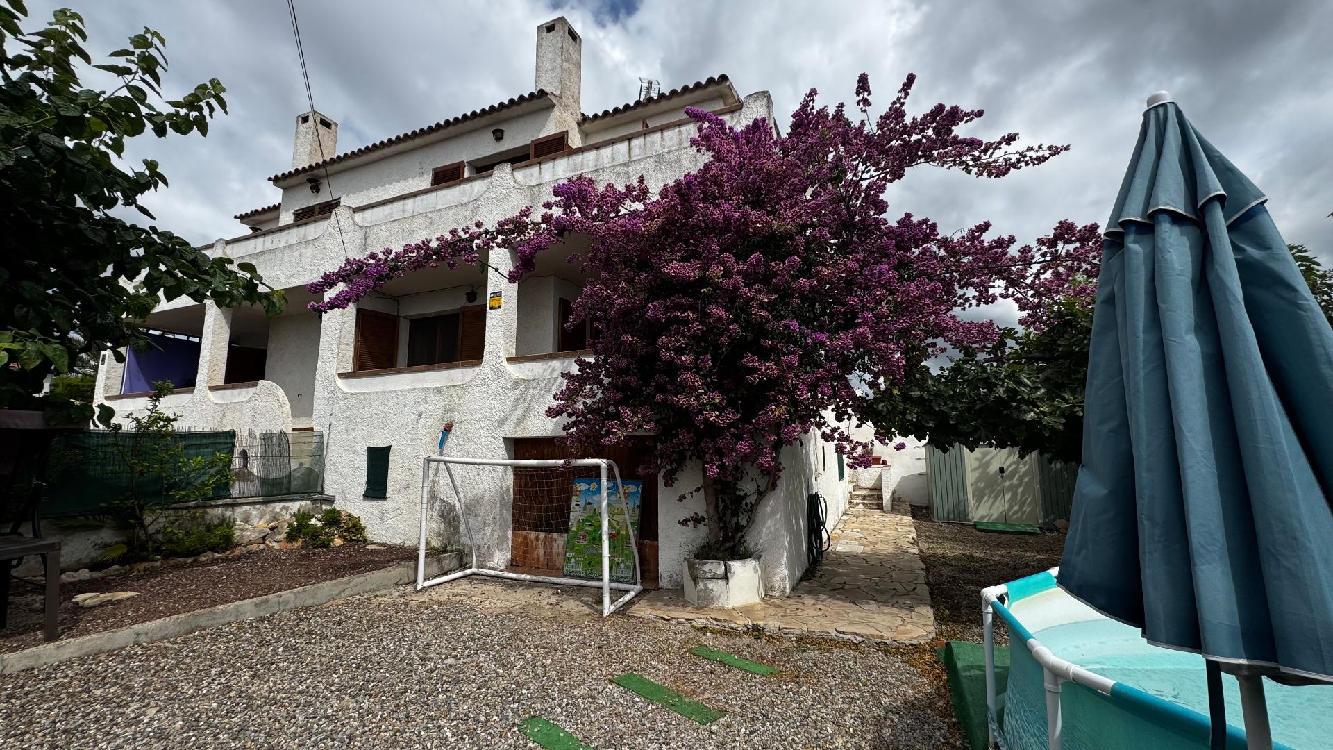 Exterior view of Single-family semi-detached to rent in Torredembarra  with Heating, Private garden and Terrace