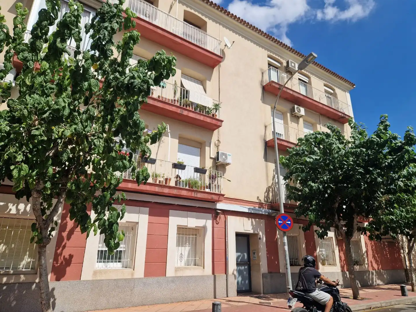 Vista exterior de Piso de alquiler en Murcia con Aire acondicionado, Calefacción y Terraza