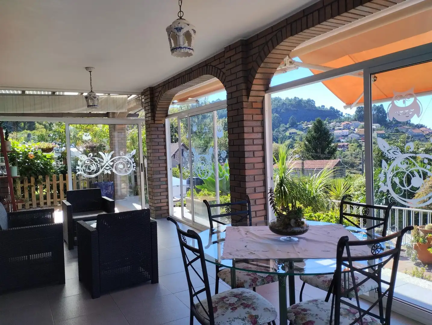 Terraza de Casa o chalet en venta en Vilagarcía de Arousa con Calefacción, Piscina y Balcón