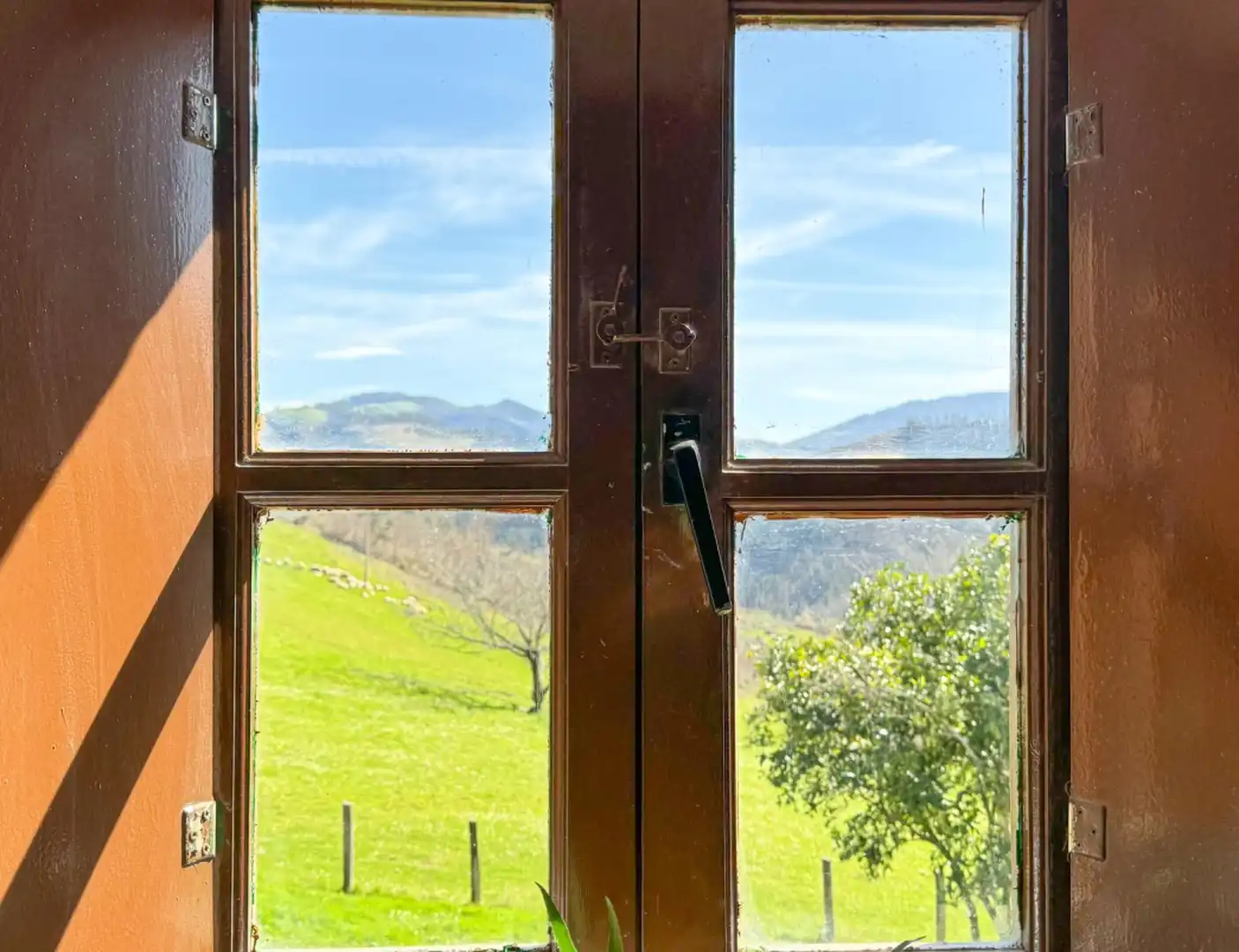 Vista exterior de Finca rústica en venta en Mendaro con Calefacción, Jardín privado y Terraza