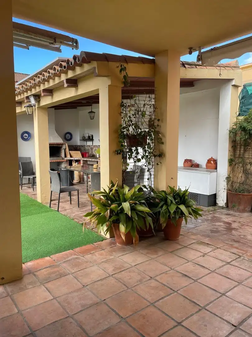 Terrace of Houses for sale in Algeciras  with Air Conditioner, Private garden and Swimming Pool