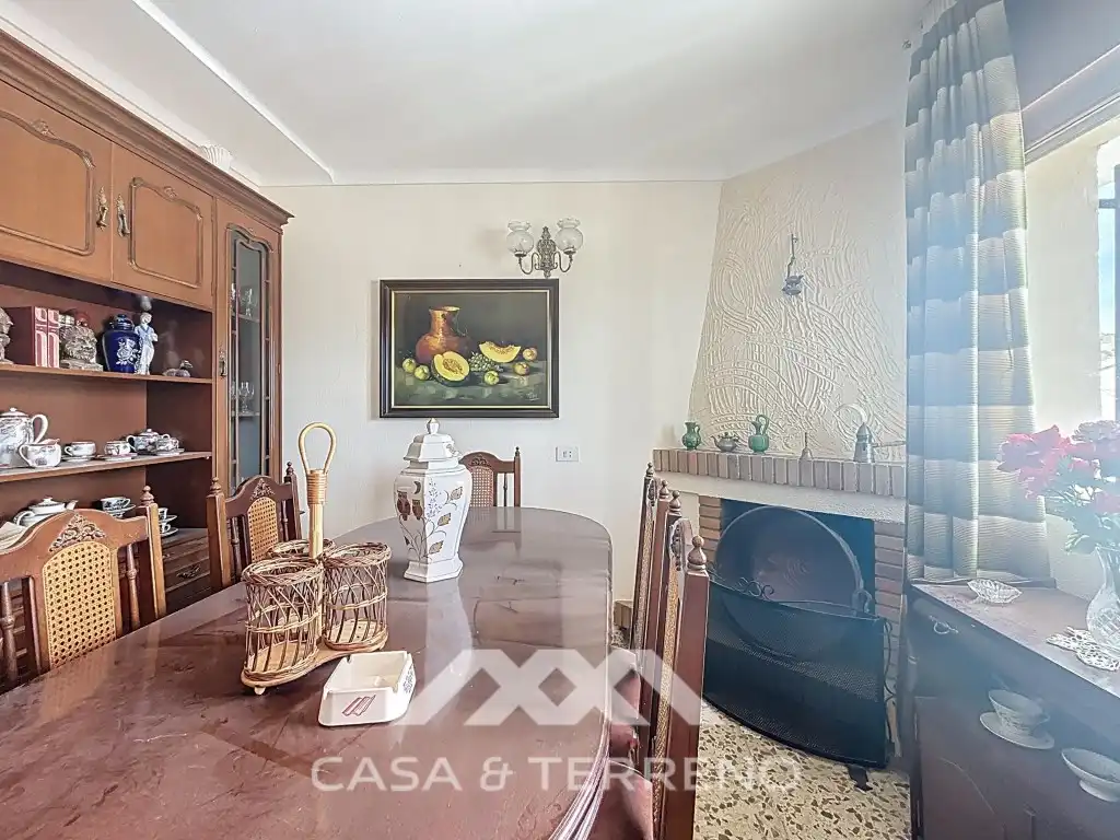 Dining room of Houses for sale in Almáchar  with Air Conditioner and Terrace