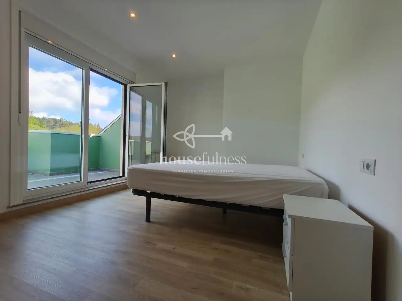 Bedroom of Duplexes for sale in As Somozas   with Heating, Terrace and Storage room