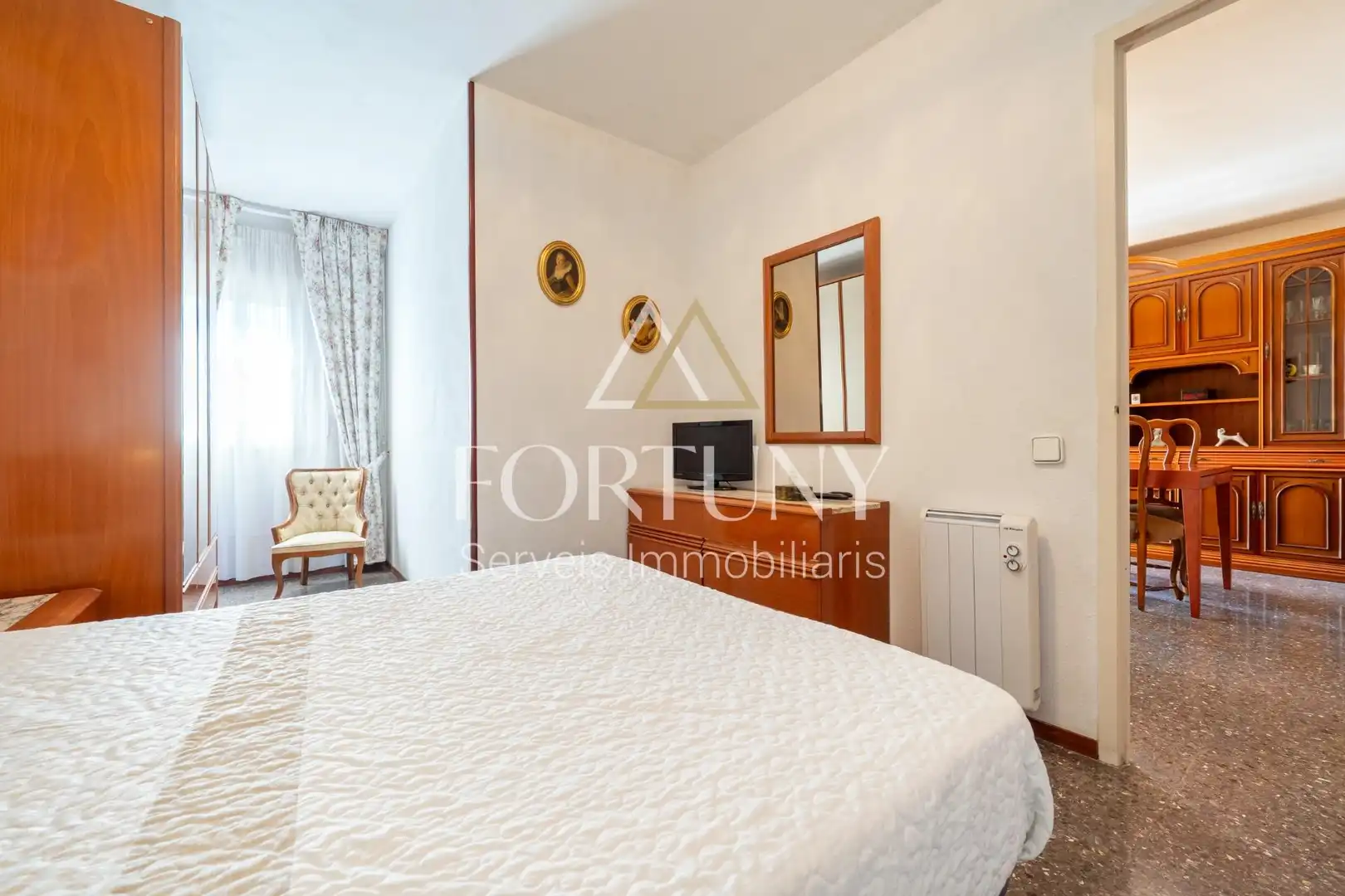 Schlafzimmer von Wohnung zum Verkauf in Reus mit Klimaanlage und Balkon