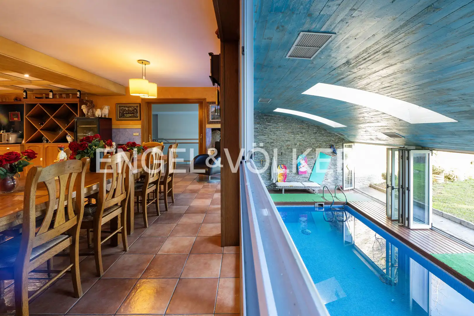 Piscina de Finca rústica en venta en Olaberria con Aire acondicionado, Calefacción y Jardín privado