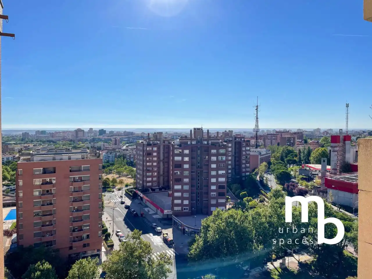 Vista exterior de Piso de alquiler en Madrid con Aire acondicionado, Calefacción y Parquet