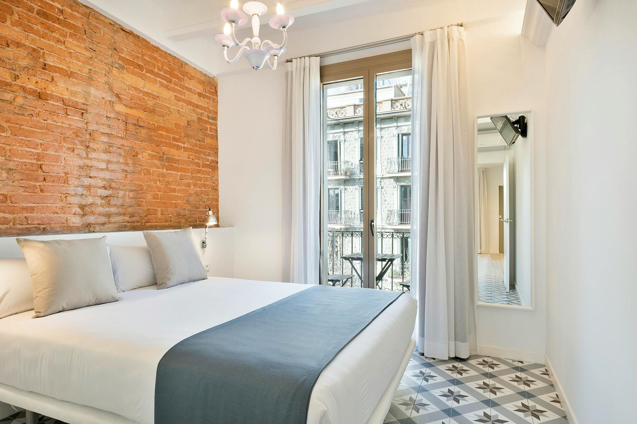 Bedroom of Flat to rent in  Barcelona Capital  with Air Conditioner, Heating and Furnished