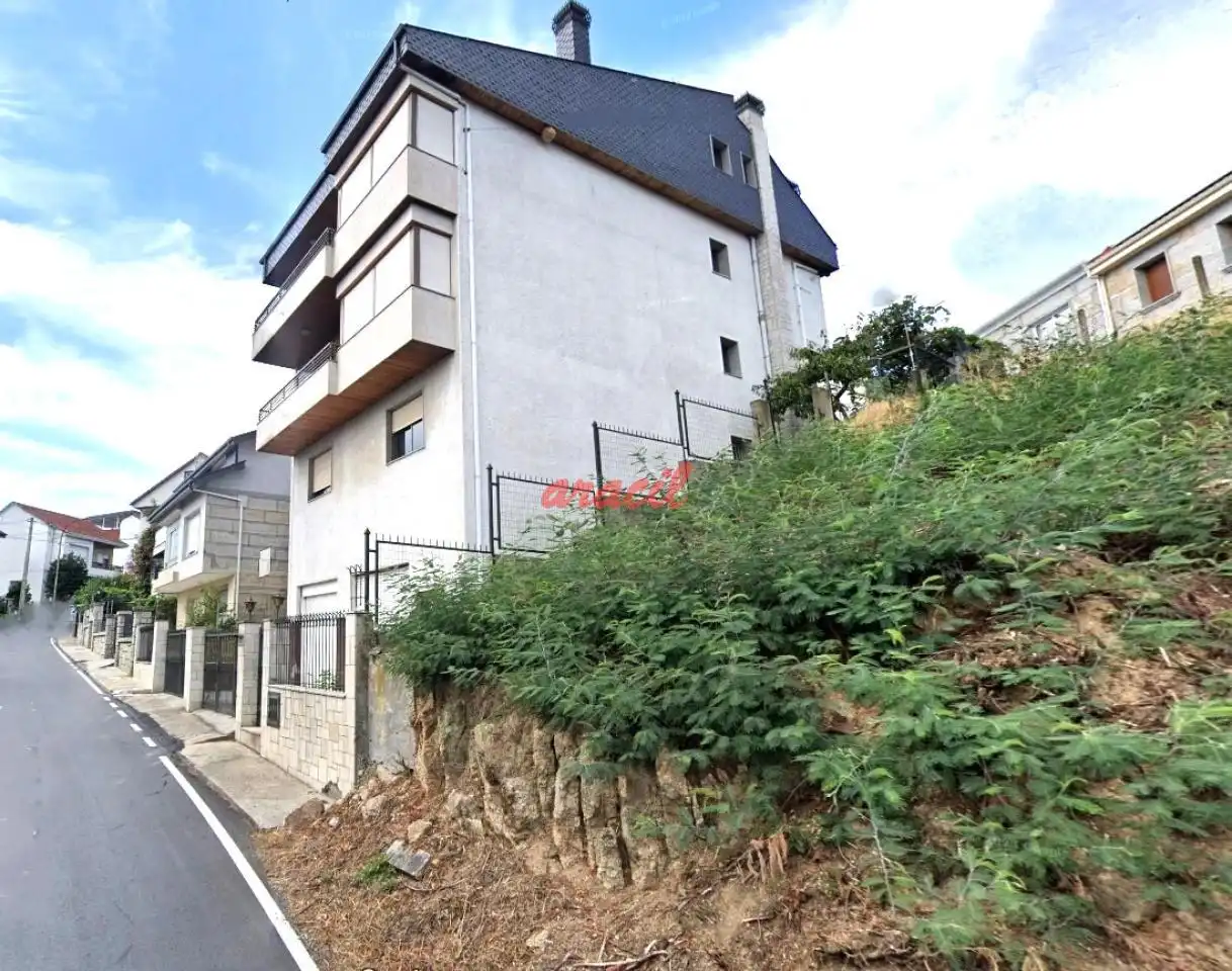 Exterior view of Houses for sale in Ourense Capital   with Heating, Private garden and Parquet flooring