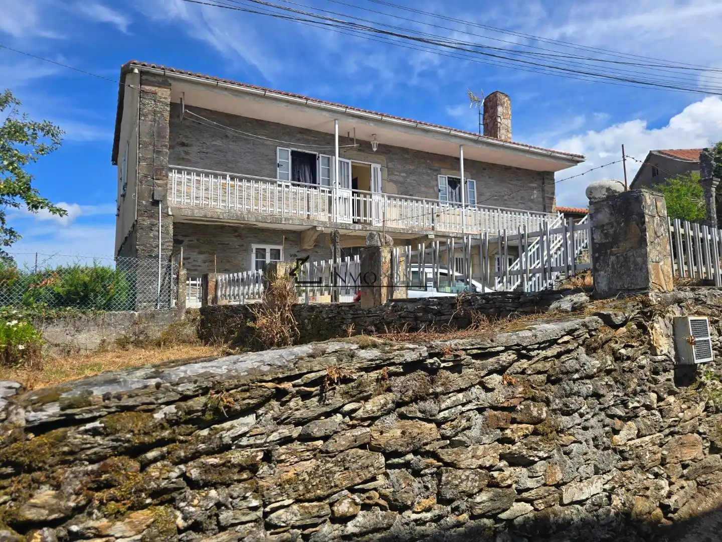 Vista exterior de Casa o xalet en venda en Forcarei amb Calefacció, Jardí privat i Terrassa
