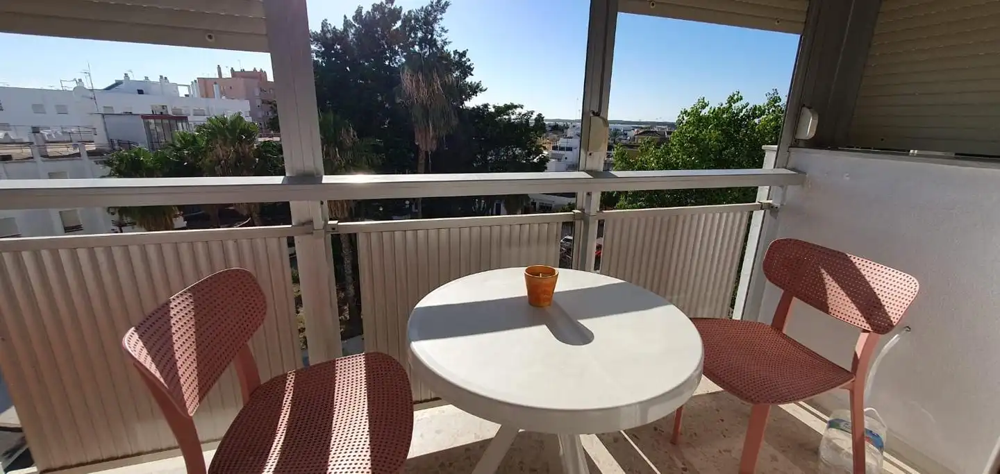Terraza de Piso de alquiler en Sanlúcar de Barrameda con Terraza y Balcón