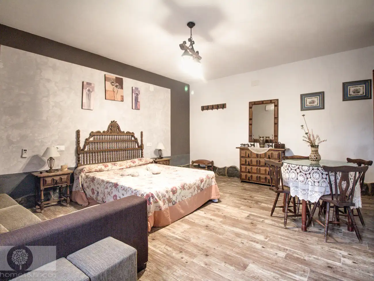 Bedroom of Country homes for sale in Gibraleón  with Furnished