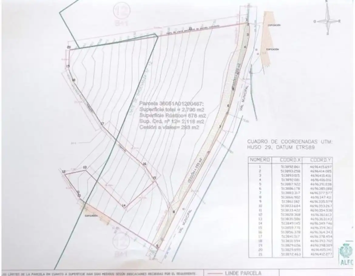 Residential land for sale in Adina- Portonovo, imagen 9