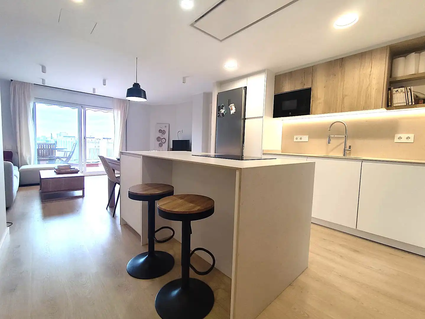 Kitchen of Attic for sale in Terrassa  with Air Conditioner, Heating and Parquet flooring