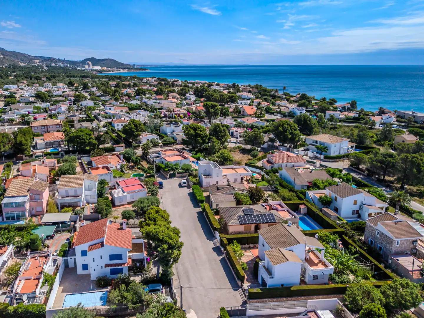 Exterior view of Houses for sale in L'Ametlla de Mar   with Air Conditioner, Heating and Private garden