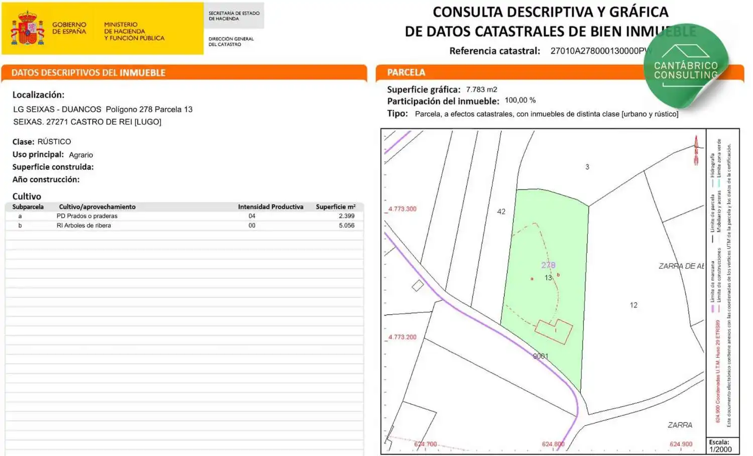 Buildings for sale in Lugo