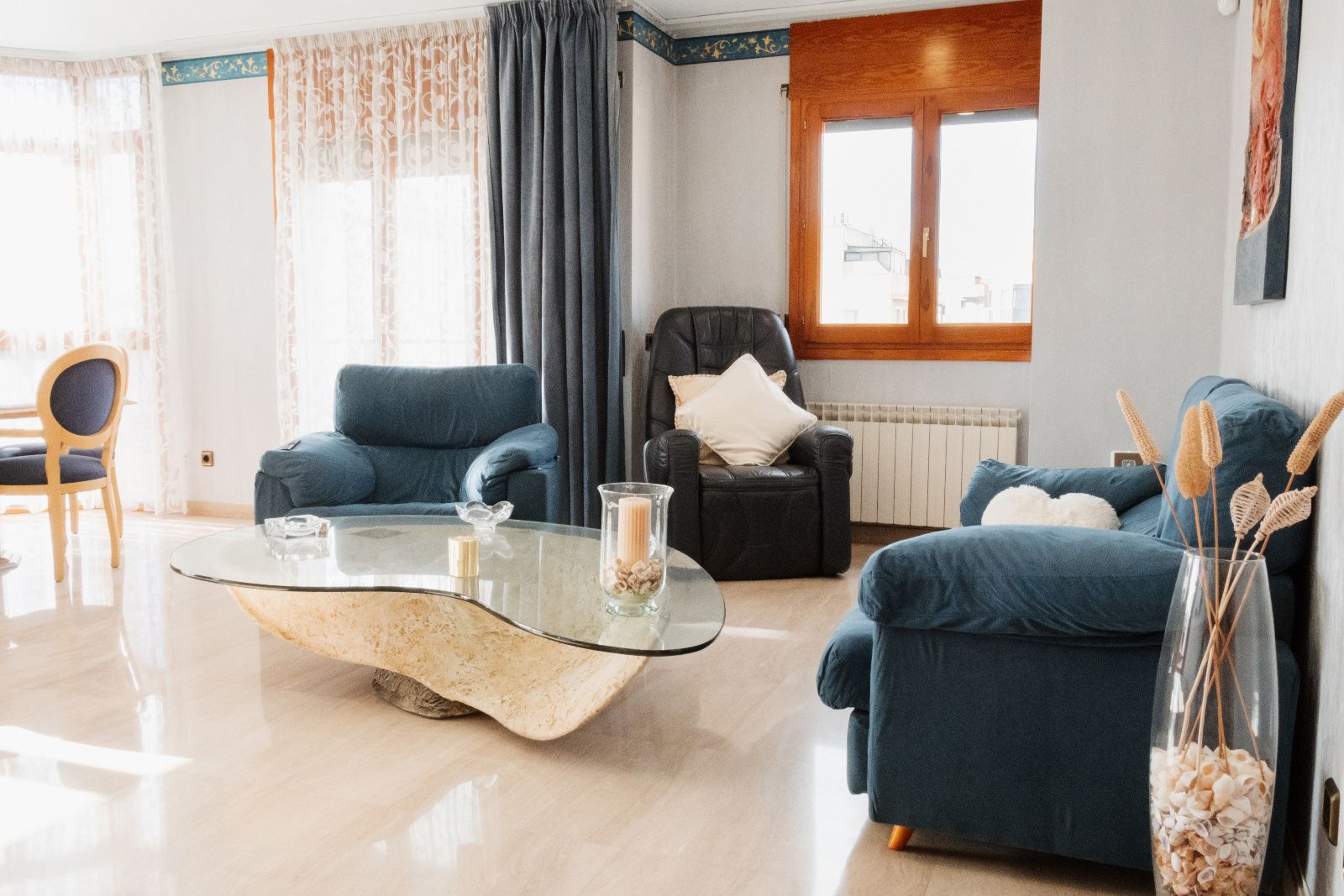 Sala de estar de Piso en venta en El Vendrell con Calefacción y Alarma