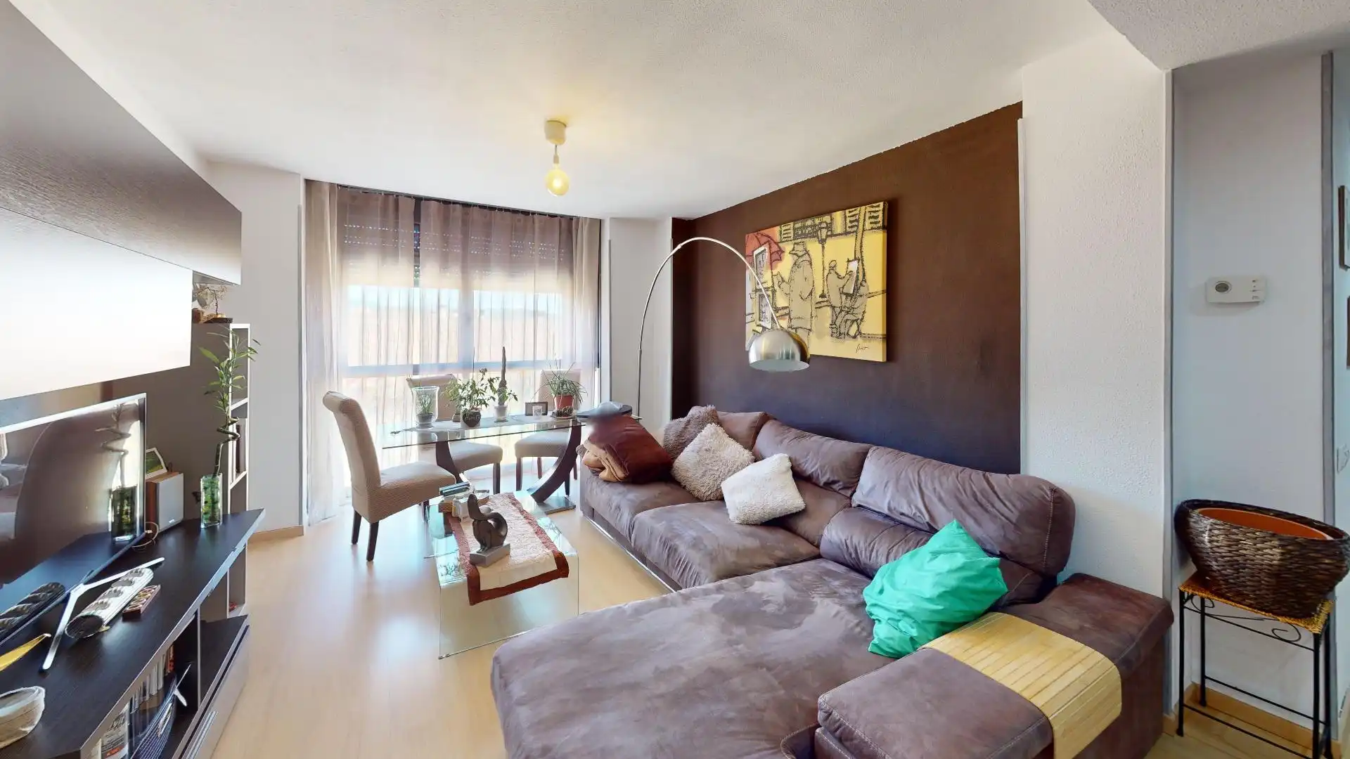 Living room of Flat for sale in El Molar (Madrid)  with Heating, Private garden and Storage room