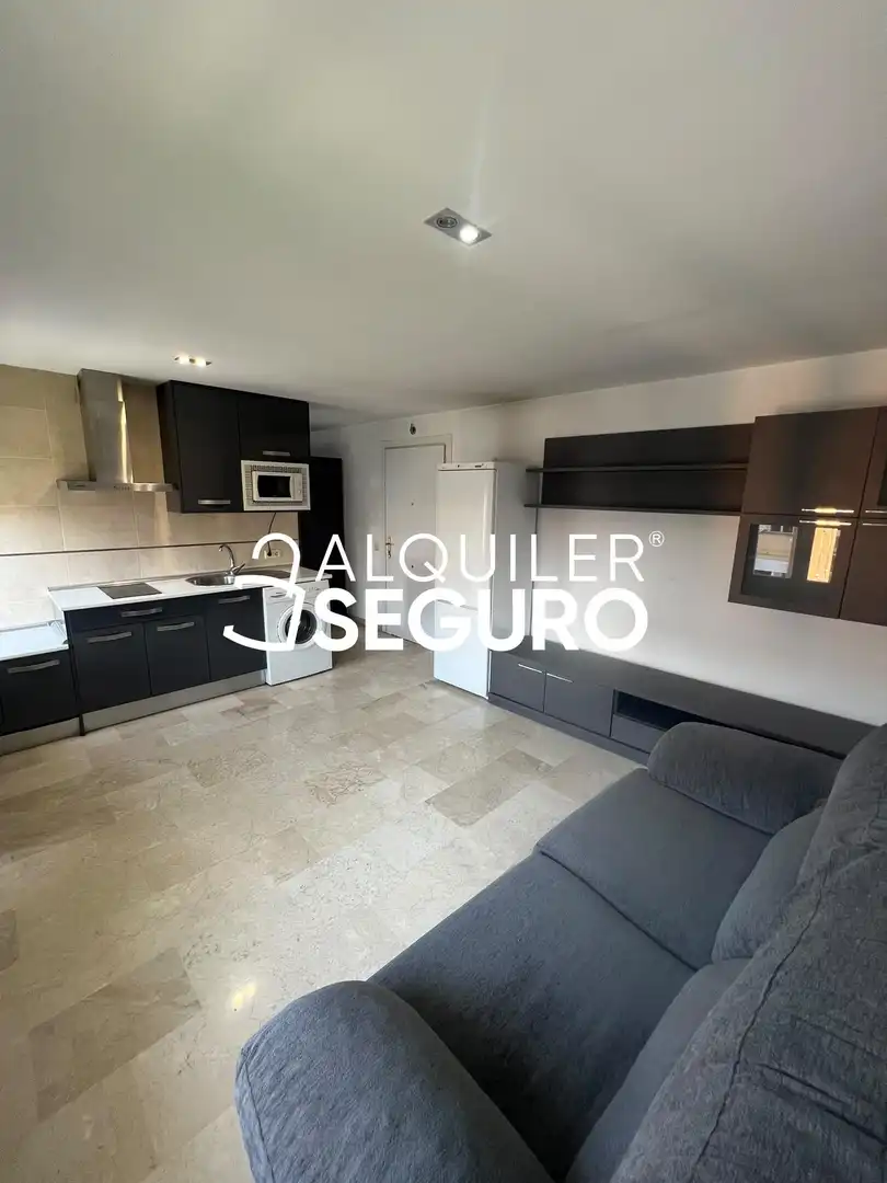 Kitchen of Flat for rent in Madrid  with Furnished