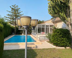 Swimming pool of House or chalet for sale in El Campello  with Private garden, Terrace and Swimming Pool