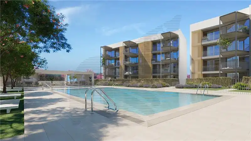 Schwimmbecken von Wohnung zum Verkauf in Calvià mit Klimaanlage, Terrasse und Gemeinschaftspool