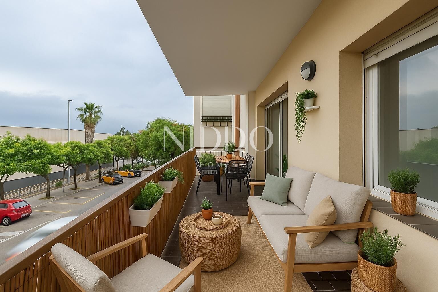 Terrace of Flat for sale in Sant Cugat del Vallès  with Heating, Parquet flooring and Terrace