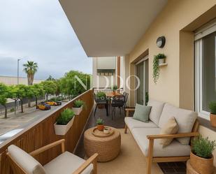 Terrace of Flat for sale in Sant Cugat del Vallès  with Heating, Parquet flooring and Terrace