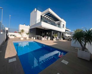 Swimming pool of House or chalet for sale in Orihuela  with Air Conditioner, Storage room and Swimming Pool