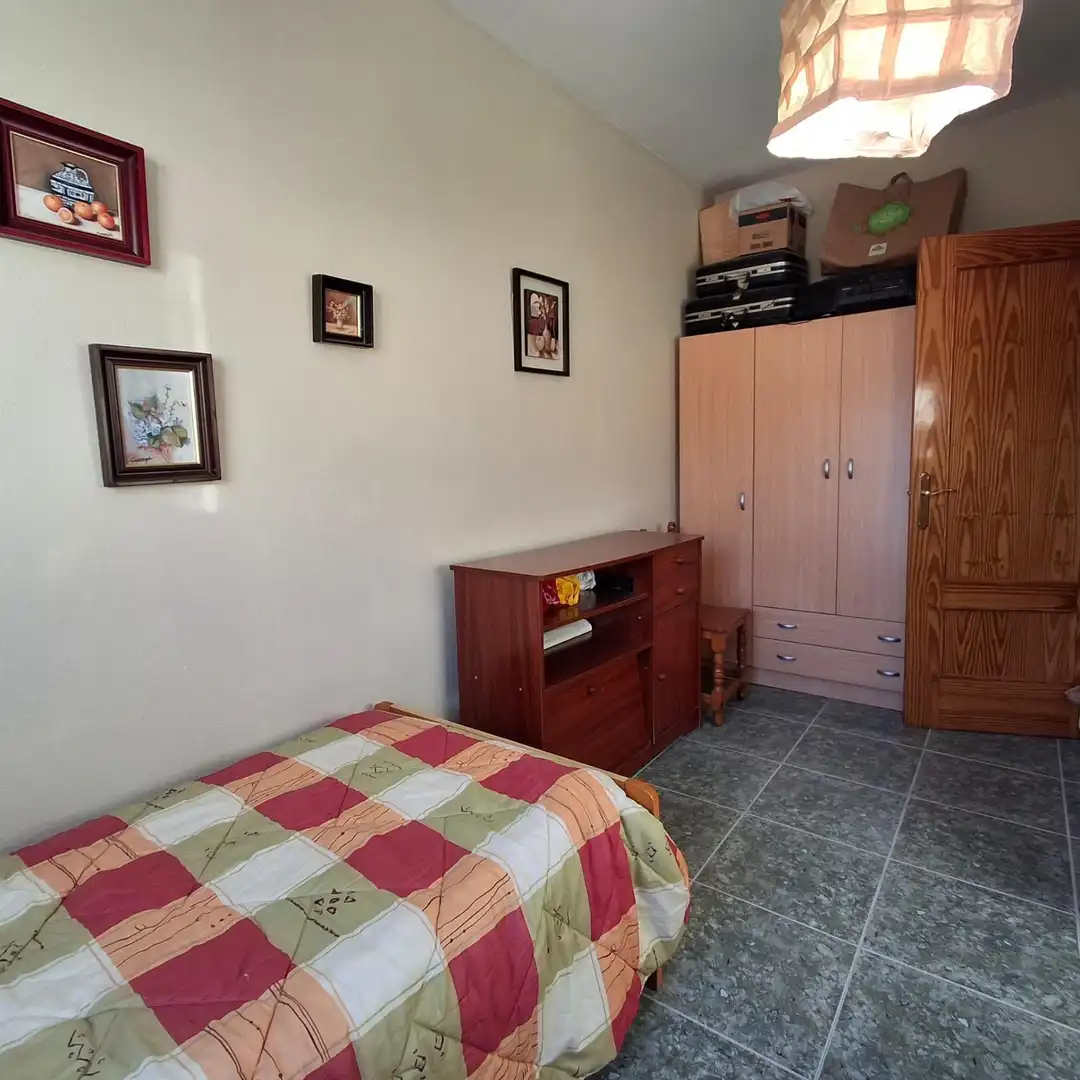 Bedroom of Flat for sale in Fondón  with Air Conditioner, Private garden and Furnished