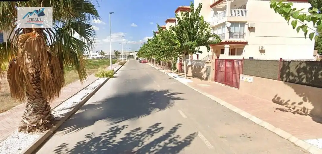 Vista exterior de Casa adosada en venta en San Pedro del Pinatar con Jardín privado, Terraza y Balcón