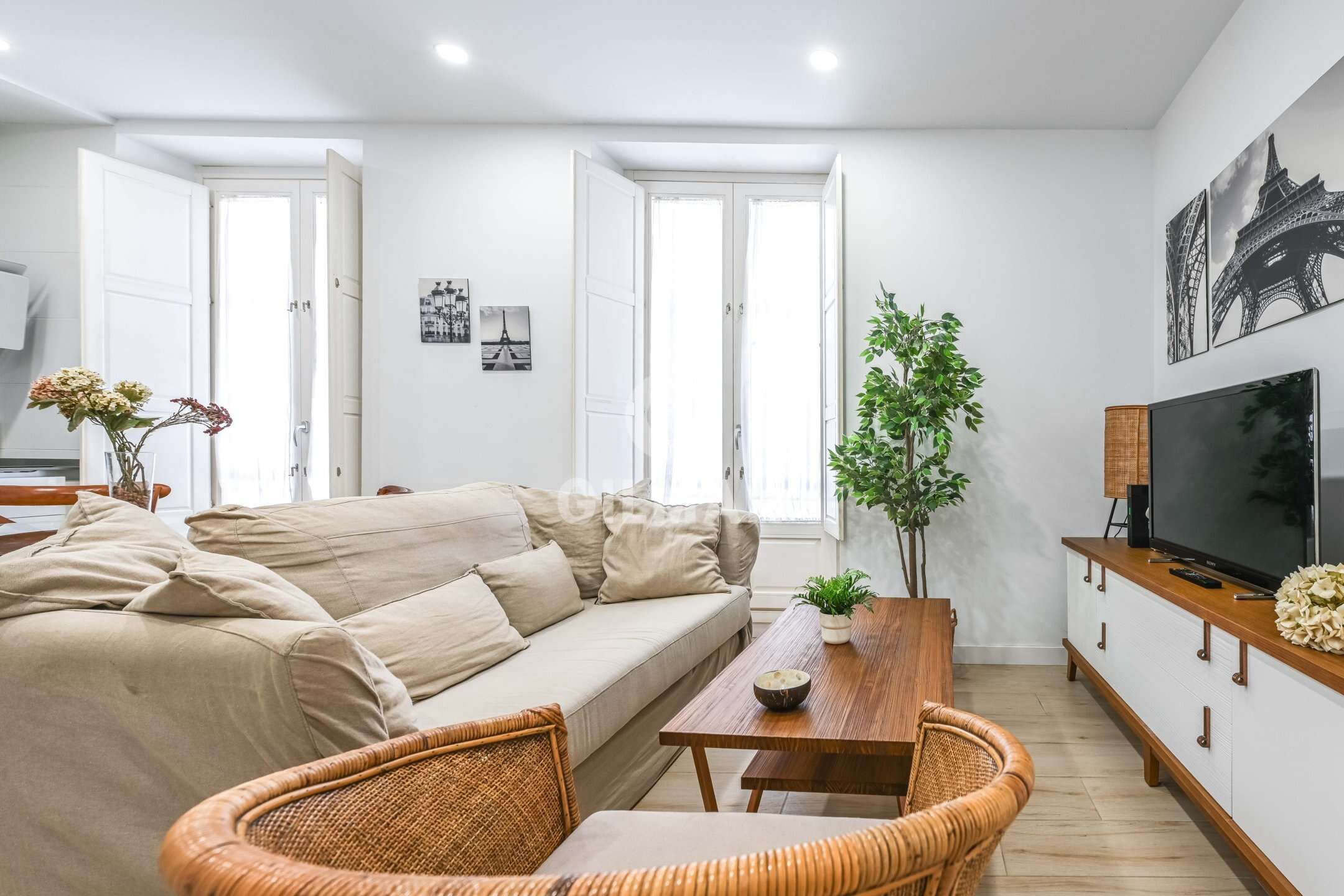 Sala d'estar de Pis en venda en  Cádiz Capital amb Calefacció i Balcó