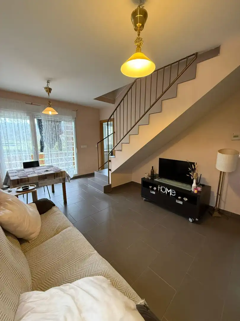Sala de estar de Dúplex en venta en Udías con Balcón y Piscina comunitaria